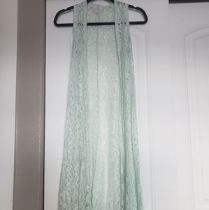 LulaRoe Joy Lace Vest